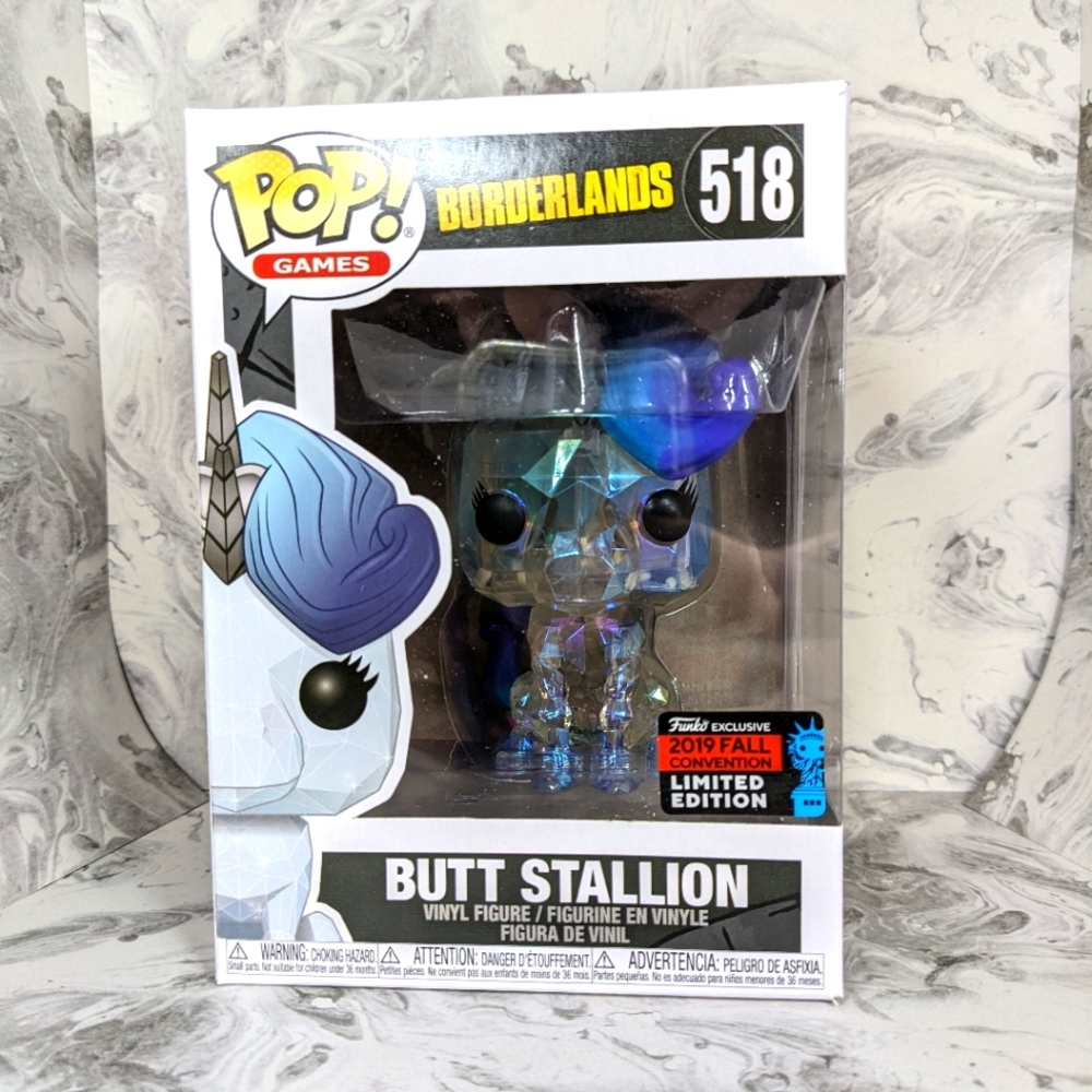Funko Pop Borderlands Butt Stallion SDCC 2019 Exclusive MIB